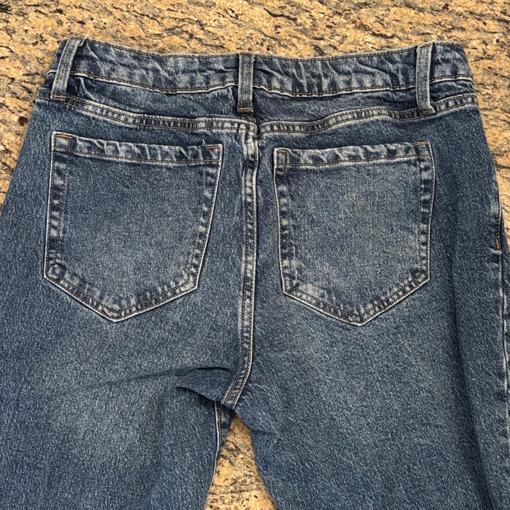 wild fable Low Rise Bootcut Jeans Y2K Acid Wash Stretch Denim - Picture 6 of 8